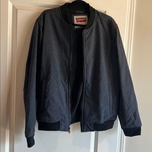 Levi's Dark Gray Bomber Jacket